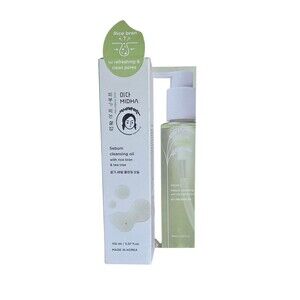 Midha Sebum Cleansing Oil With Rice Bran & Tea Tree 5.07 Fl.oz